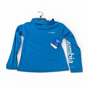Columbia PFG Omni-Shade Blue Long Sleeve Shirt